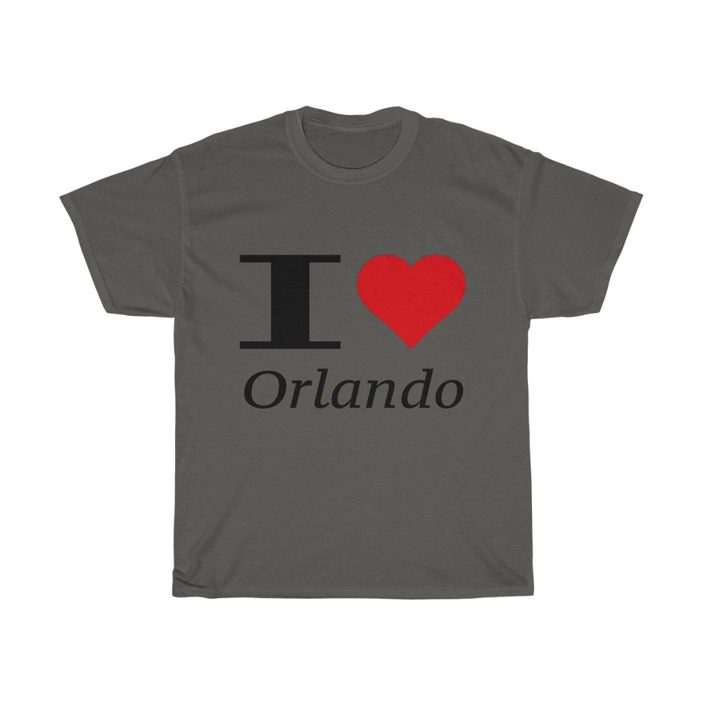 I Heart Orlando Unisex Heavy Cotton Tee