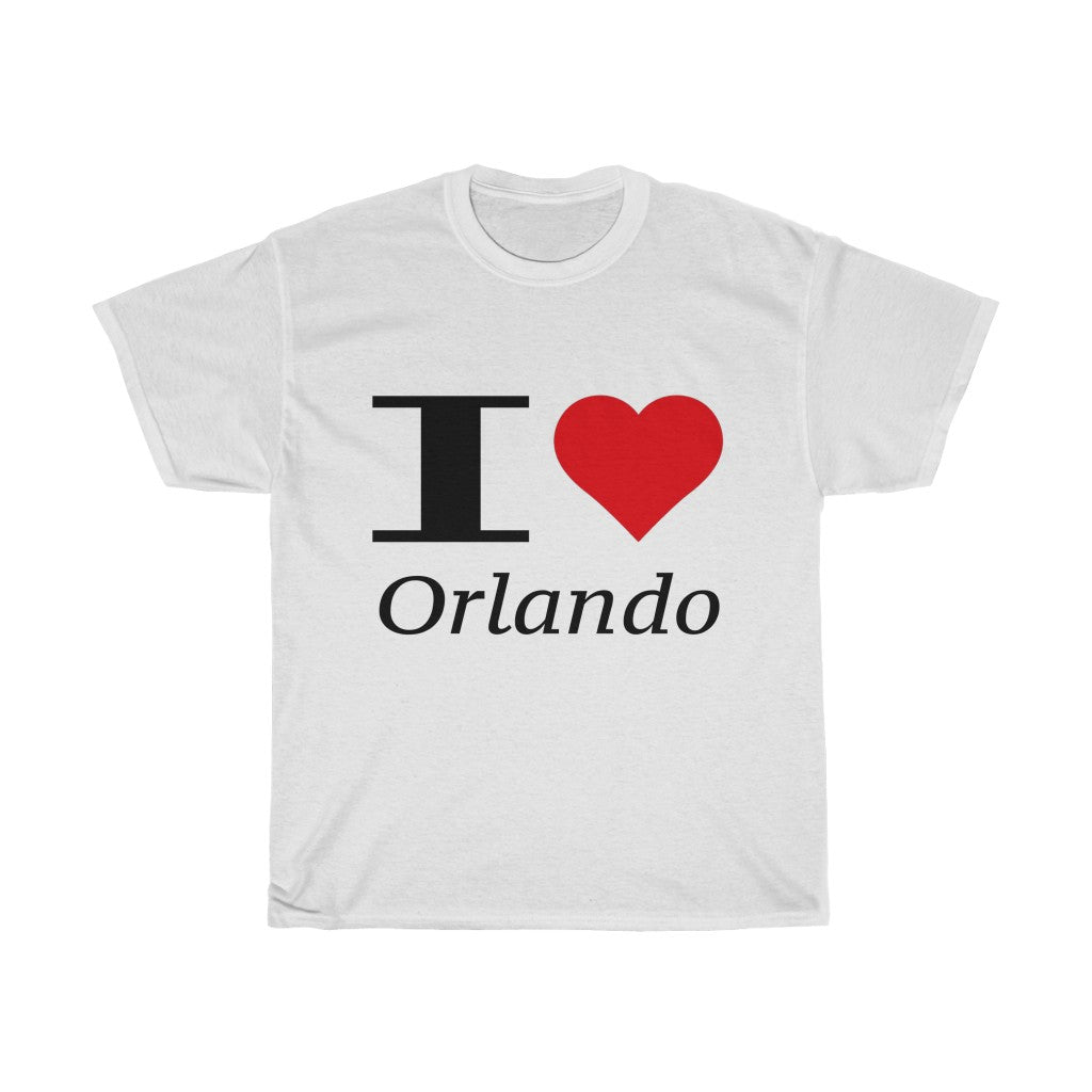 I Heart Orlando Unisex Heavy Cotton Tee
