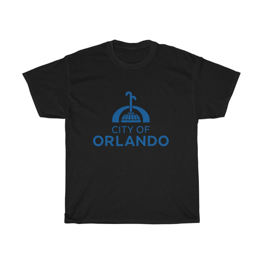 Orlando  Eola Fountain Unisex Heavy Cotton Tee