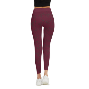 K-Molecule Knit High-Rise Leggings - StephBot Collection