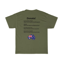 Load image into Gallery viewer, I Support Australia - Unisex Heavy Cotton Tee