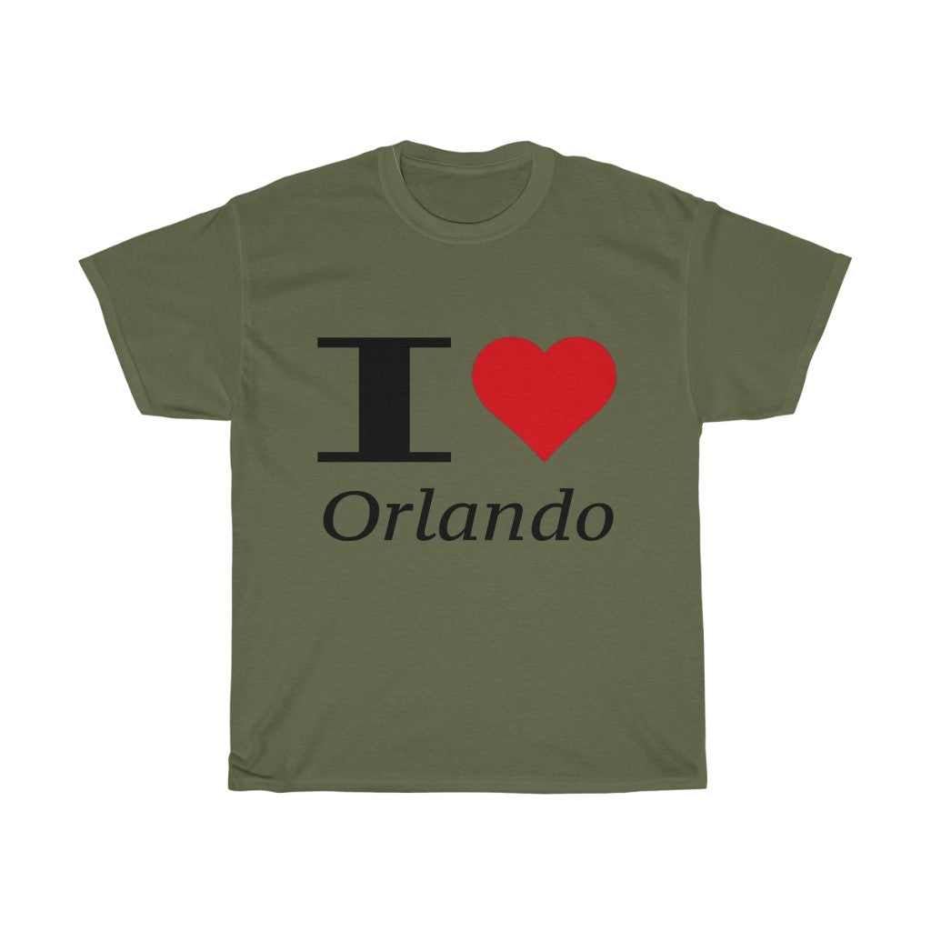 I Heart Orlando Unisex Heavy Cotton Tee