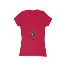 Load image into Gallery viewer, Kit Kat Club Women&#39;s Jersey Short Sleeve V-Neck Tee
