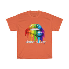 Load image into Gallery viewer, Sober is Sexy Unisex Heavy Cotton Tee