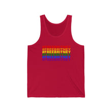 Load image into Gallery viewer, Free Britney Unisex Jersey Tank