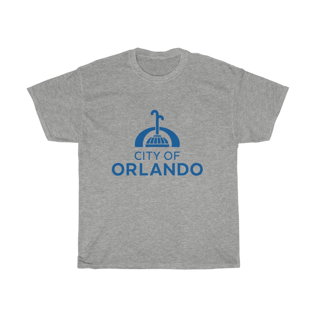 Orlando  Eola Fountain Unisex Heavy Cotton Tee