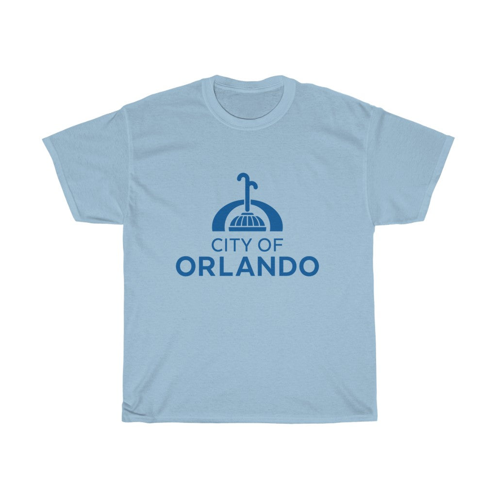 Orlando  Eola Fountain Unisex Heavy Cotton Tee