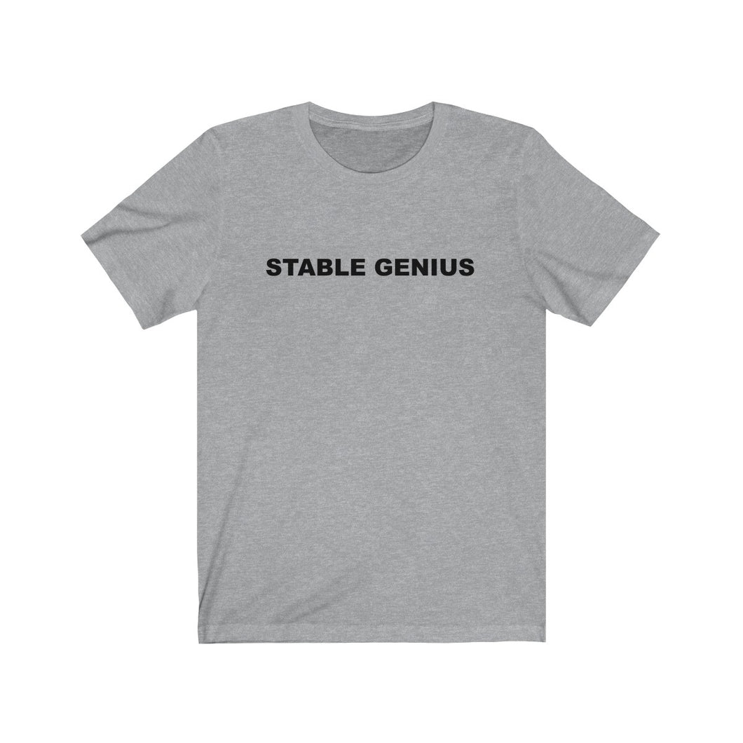 Stable Genius Unisex Jersey Short Sleeve Tee