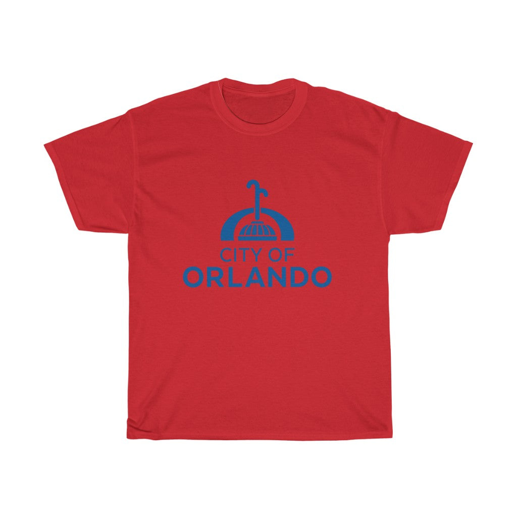 Orlando  Eola Fountain Unisex Heavy Cotton Tee