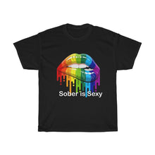 Load image into Gallery viewer, Sober is Sexy Unisex Heavy Cotton Tee