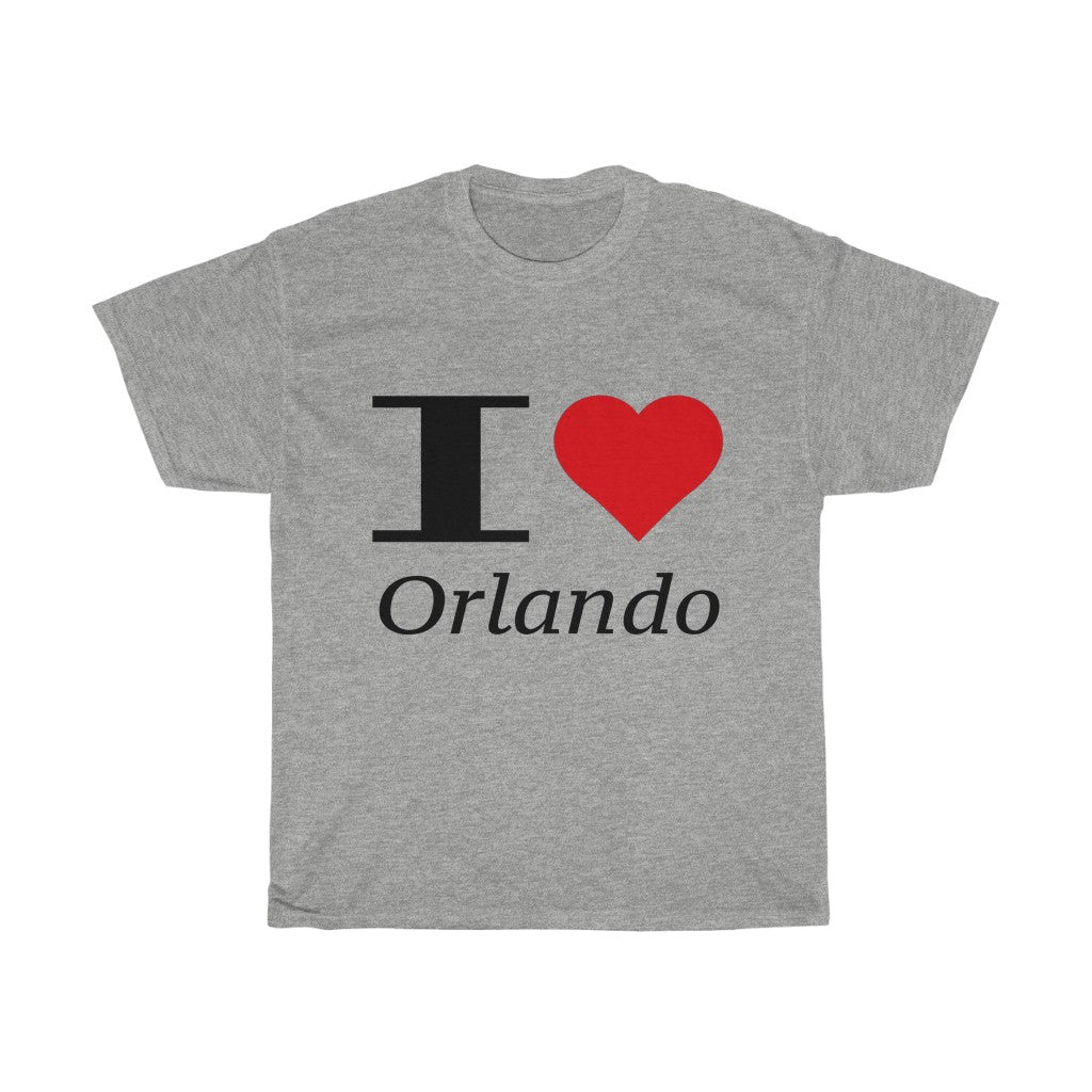 I Heart Orlando Unisex Heavy Cotton Tee