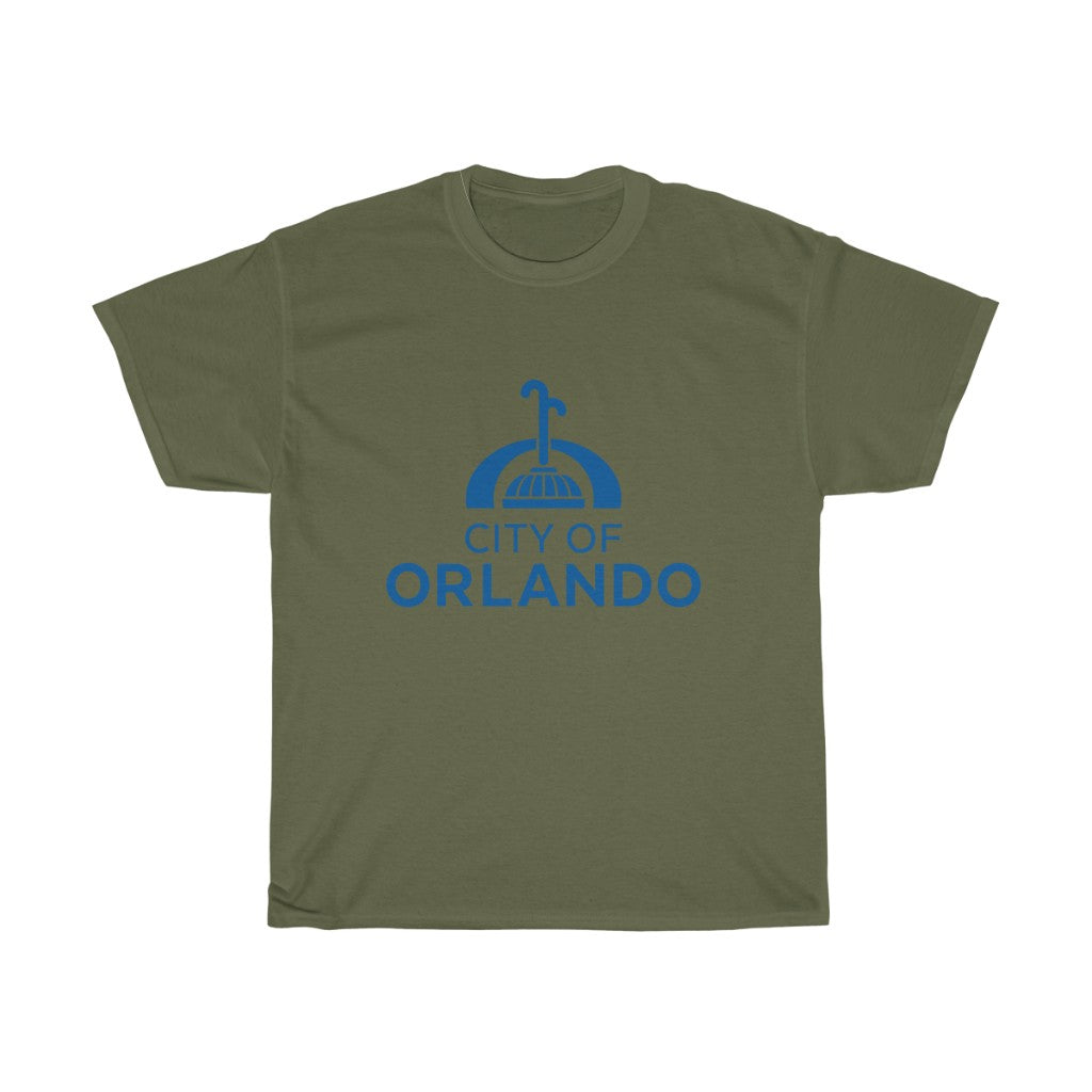 Orlando  Eola Fountain Unisex Heavy Cotton Tee