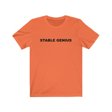 Load image into Gallery viewer, Stable Genius Unisex Jersey Short Sleeve Tee
