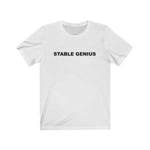 Stable Genius Unisex Jersey Short Sleeve Tee
